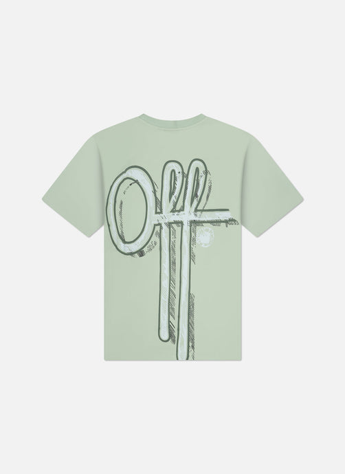 OFF THE PITCH LANDSCAPE REGULAR TEE Mint