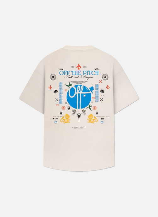 OFF THE PITCH GLOBAL OVERSIZED TEE Off-White