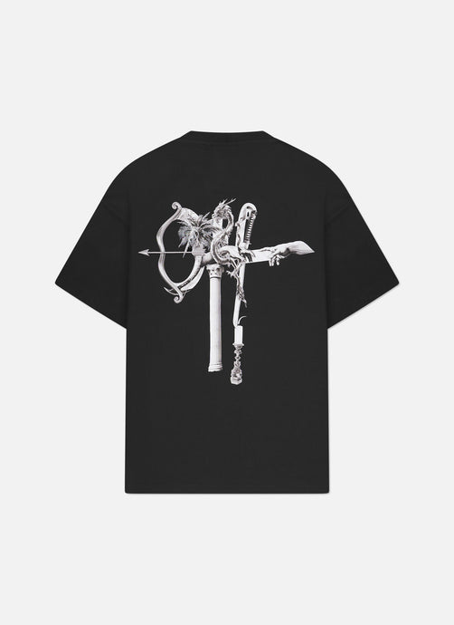 OFF THE PITCH MUSEUM LOOSE FIT TEE Black