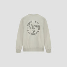 Afbeelding in Gallery-weergave laden, ØLÅF Face Crewneck Cement