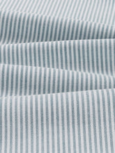 Afbeelding in Gallery-weergave laden, VAN HARPER Organic Cotton Button-down Oxford Shirt - Navy Stripes