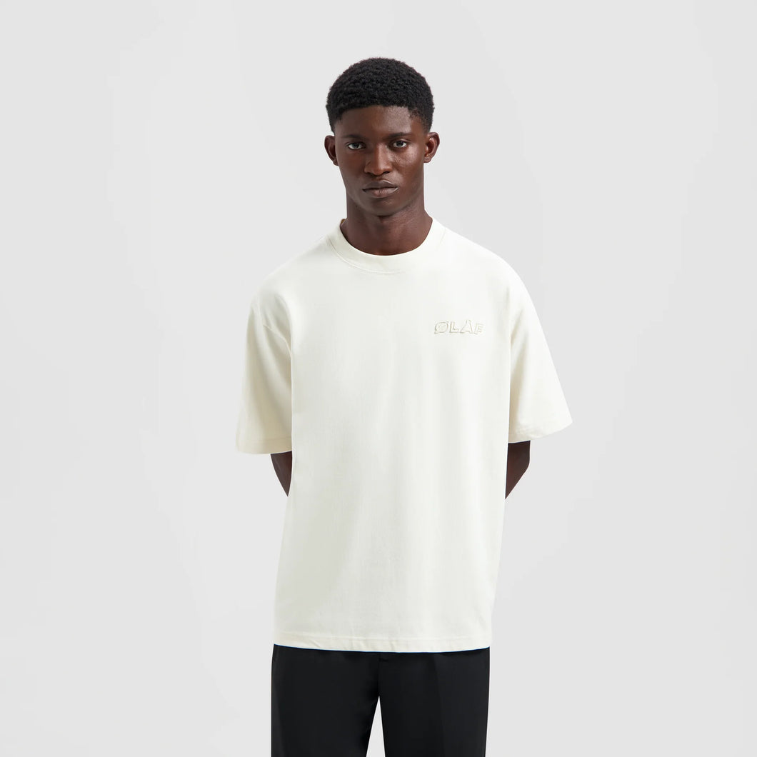 ØLÅF Heavyweight Studio Tee Off-White