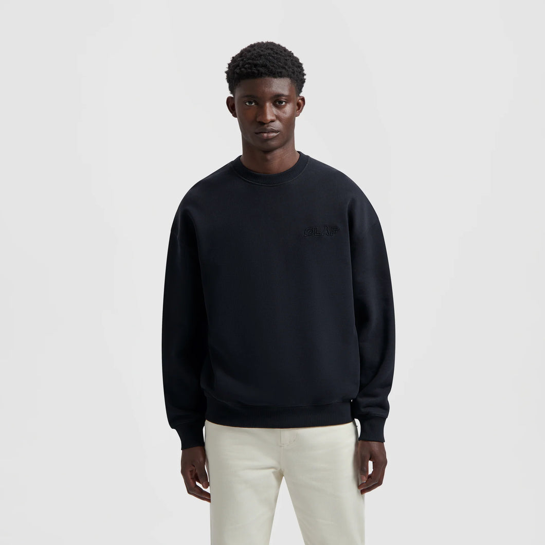 ØLÅF Studio Crewneck Black