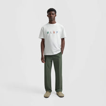 Afbeelding in Gallery-weergave laden, ØLÅF Sans Embro Logo Tee Optical White