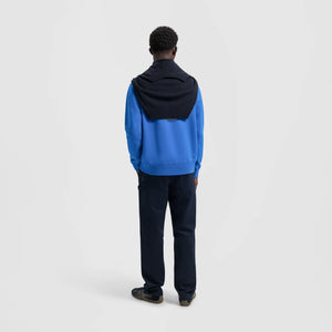 ØLÅF Spiral Face Crewneck Bright Blue
