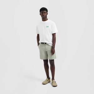 ØLÅF Spunge Logo Tee - Optical White