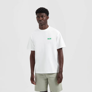 ØLÅF Spunge Logo Tee - Optical White