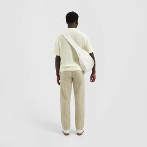 ØLÅF Knit Polo - Light Buttermilk
