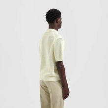 Afbeelding in Gallery-weergave laden, ØLÅF Knit Polo - Light Buttermilk