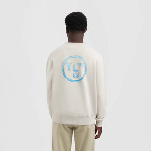ØLÅF Sunscreen Face Crewneck - Cement
