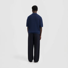 Afbeelding in Gallery-weergave laden, ØLÅF Knit Polo - Navy