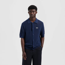 Afbeelding in Gallery-weergave laden, ØLÅF Knit Polo - Navy