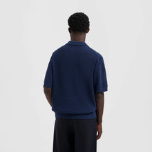 Afbeelding in Gallery-weergave laden, ØLÅF Knit Polo - Navy