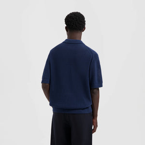 ØLÅF Knit Polo - Navy