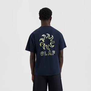 ØLÅF Gradient Sun Tee - Navy