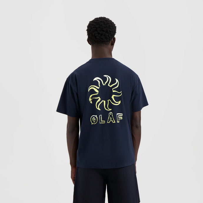 ØLÅF Gradient Sun Tee - Navy