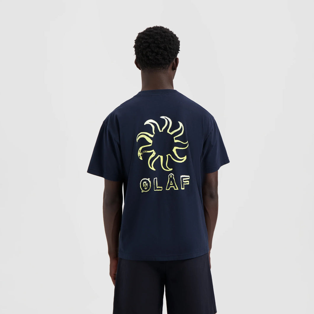 ØLÅF Gradient Sun Tee - Navy