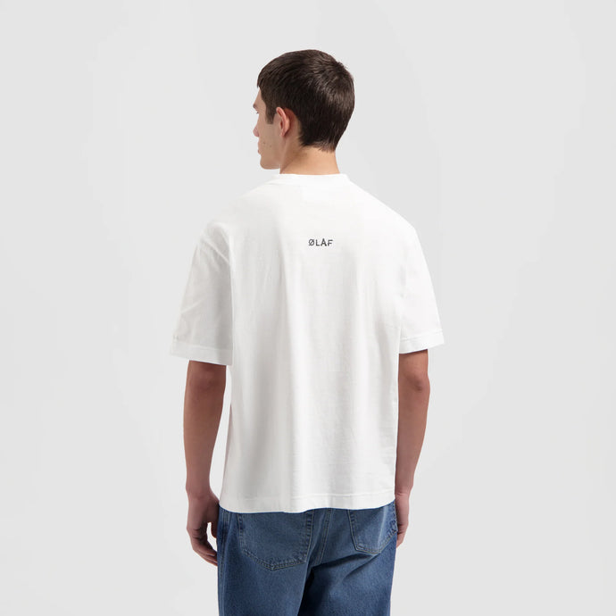 ØLÅF Essential Tee Optical White