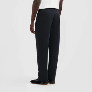 ØLÅF Regular Pleated Pant Navy