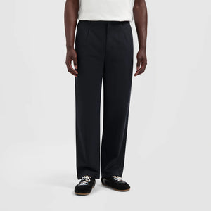 ØLÅF Regular Pleated Pant Navy