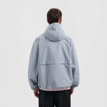 Afbeelding in Gallery-weergave laden, ØLÅF Checked Windbreaker Blue