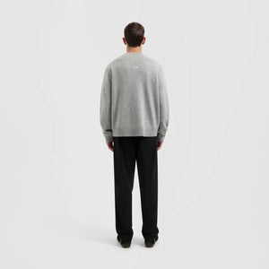 ØLÅF Twill Pleated Pant Charcoal