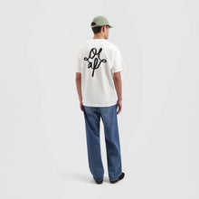 Afbeelding in Gallery-weergave laden, ØLÅF Spray Monogram Graphic Tee Optical White