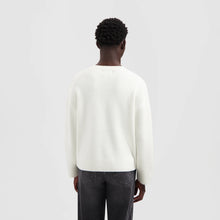 Afbeelding in Gallery-weergave laden, ØLÅF Signature Knitted Crewneck White