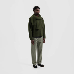 ØLÅF Signature Knitted Crewneck Olive Night