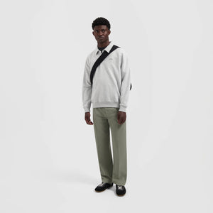ØLÅF Signature Oversized Polo Heather Grey