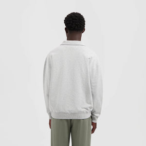 ØLÅF Signature Oversized Polo Heather Grey