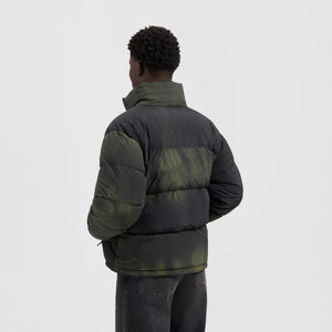 ØLÅF 2-Tone Puffer Jacket Olive Night