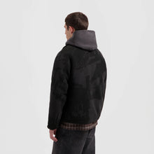 Afbeelding in Gallery-weergave laden, OLAF FLEECE JACKET  Black/Charcoal