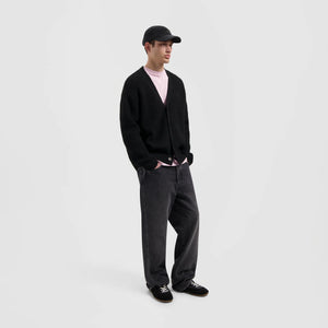 ØLÅF Signature Knitted Cardigan Black