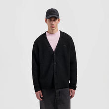 Afbeelding in Gallery-weergave laden, ØLÅF Signature Knitted Cardigan Black
