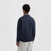 Afbeelding in Gallery-weergave laden, ØLÅF Tipping Detail Oversized Polo Navy