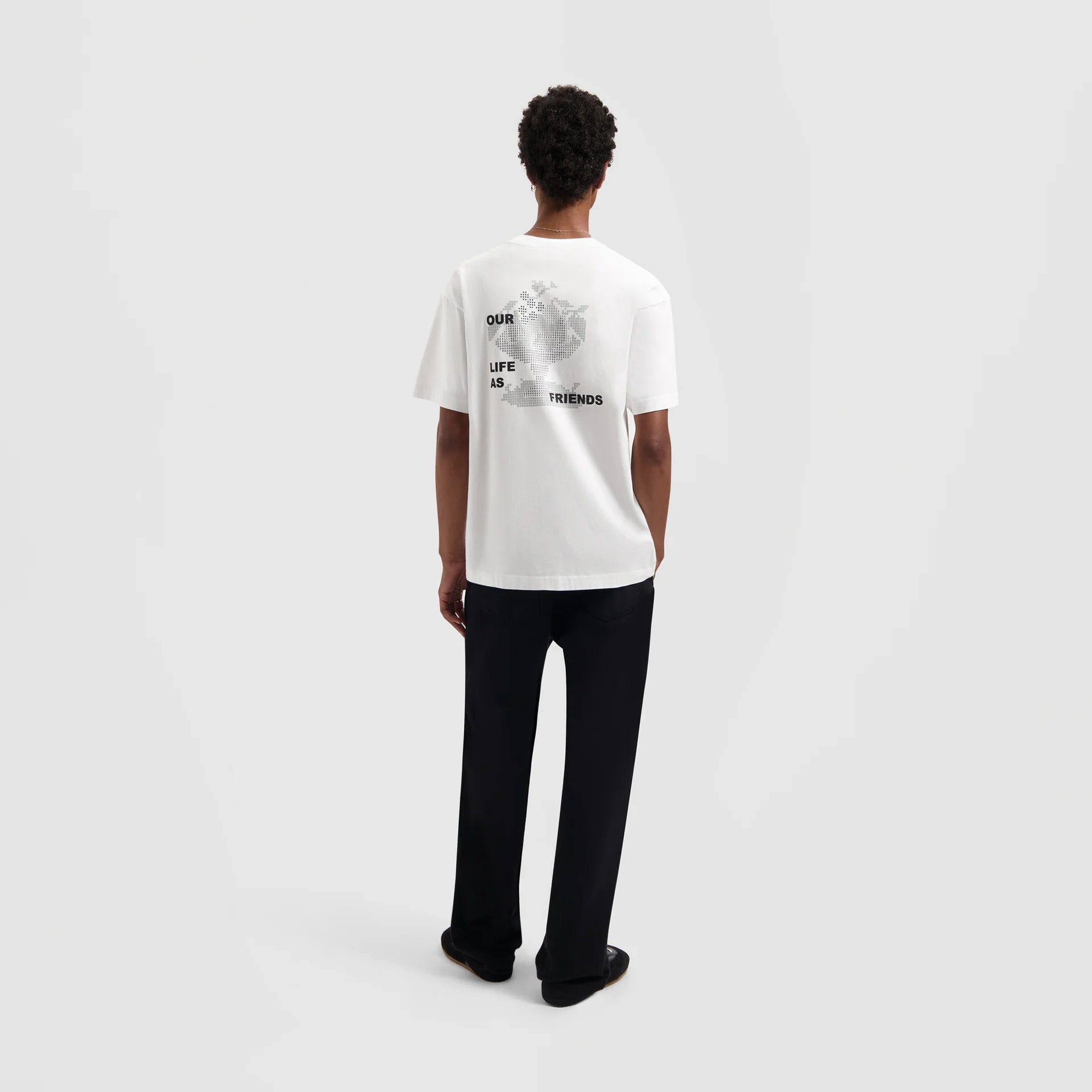 ØLÅF Crafted Fruit Bowl Tee Optical White