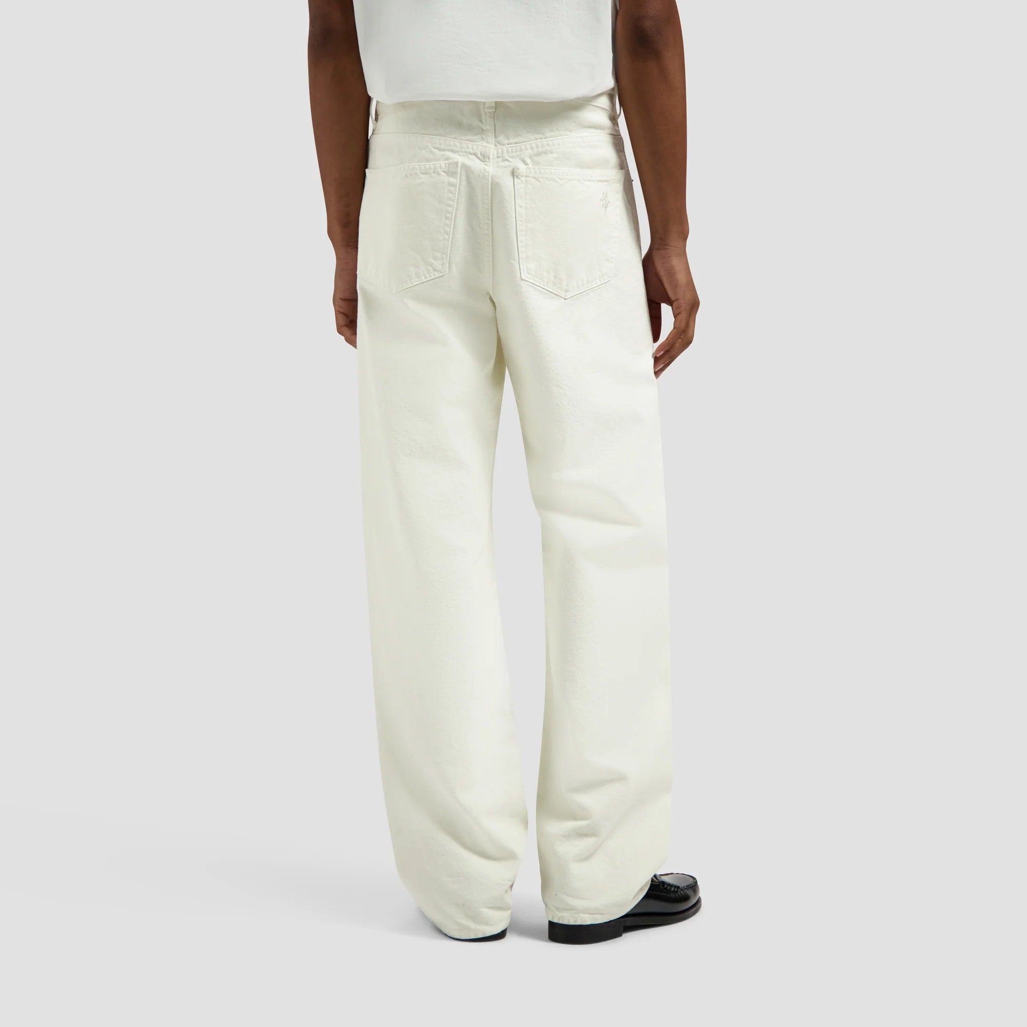 OLAF RELAXED CANVAS PANT - OFF WHITE
