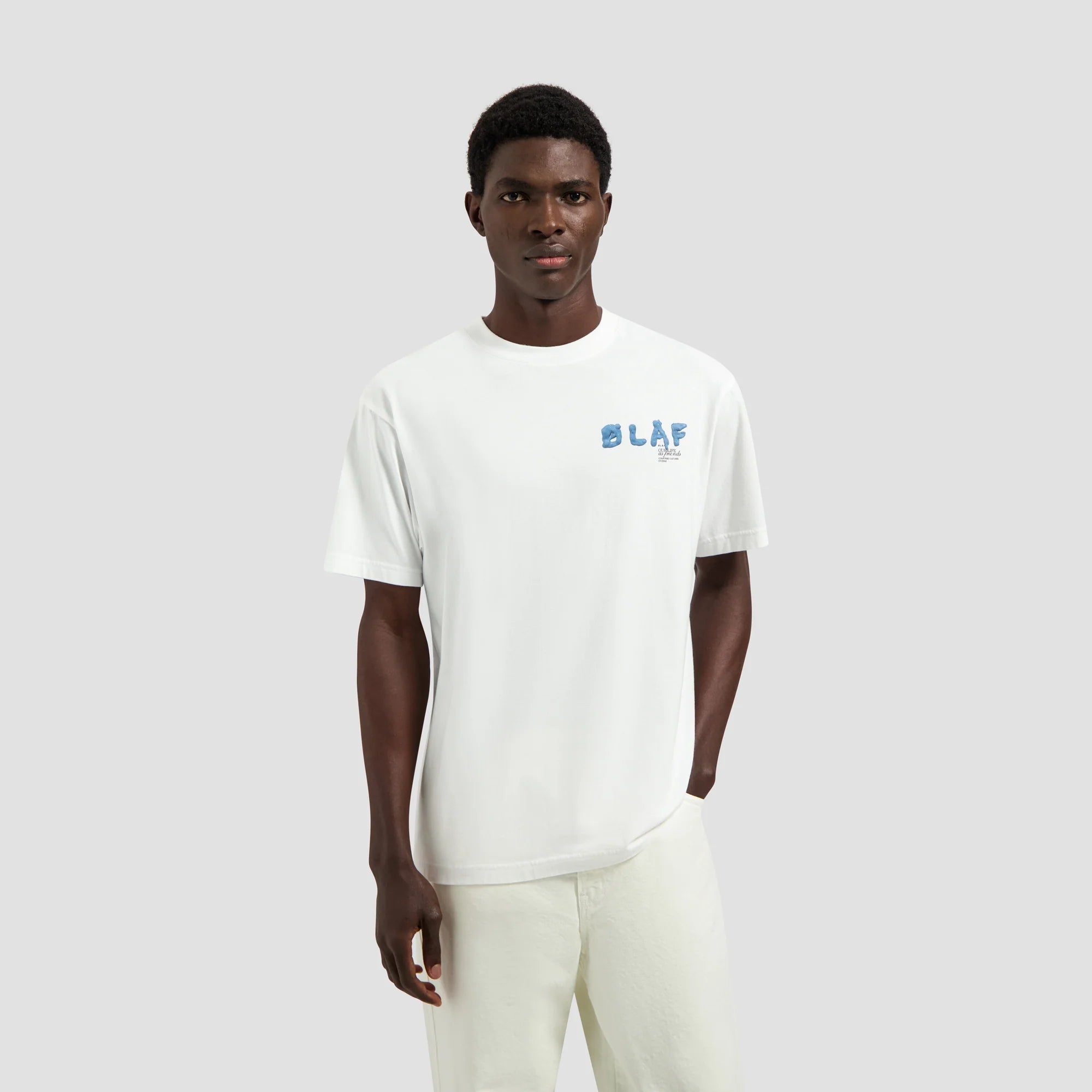 OLAF PAINT OLAF TEE - OPTICAL WHITE