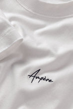 Afbeelding in Gallery-weergave laden, AMPERE August Interlock Tee in White