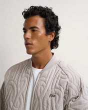 Afbeelding in Gallery-weergave laden, FILLING PIECES Bomber Quilted Atmosphere Grey