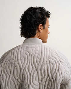 FILLING PIECES Bomber Quilted Atmosphere Grey