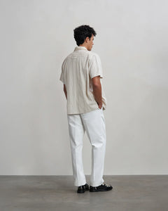 FILLING PIECES RESORT SHIRT PETAL ECRU