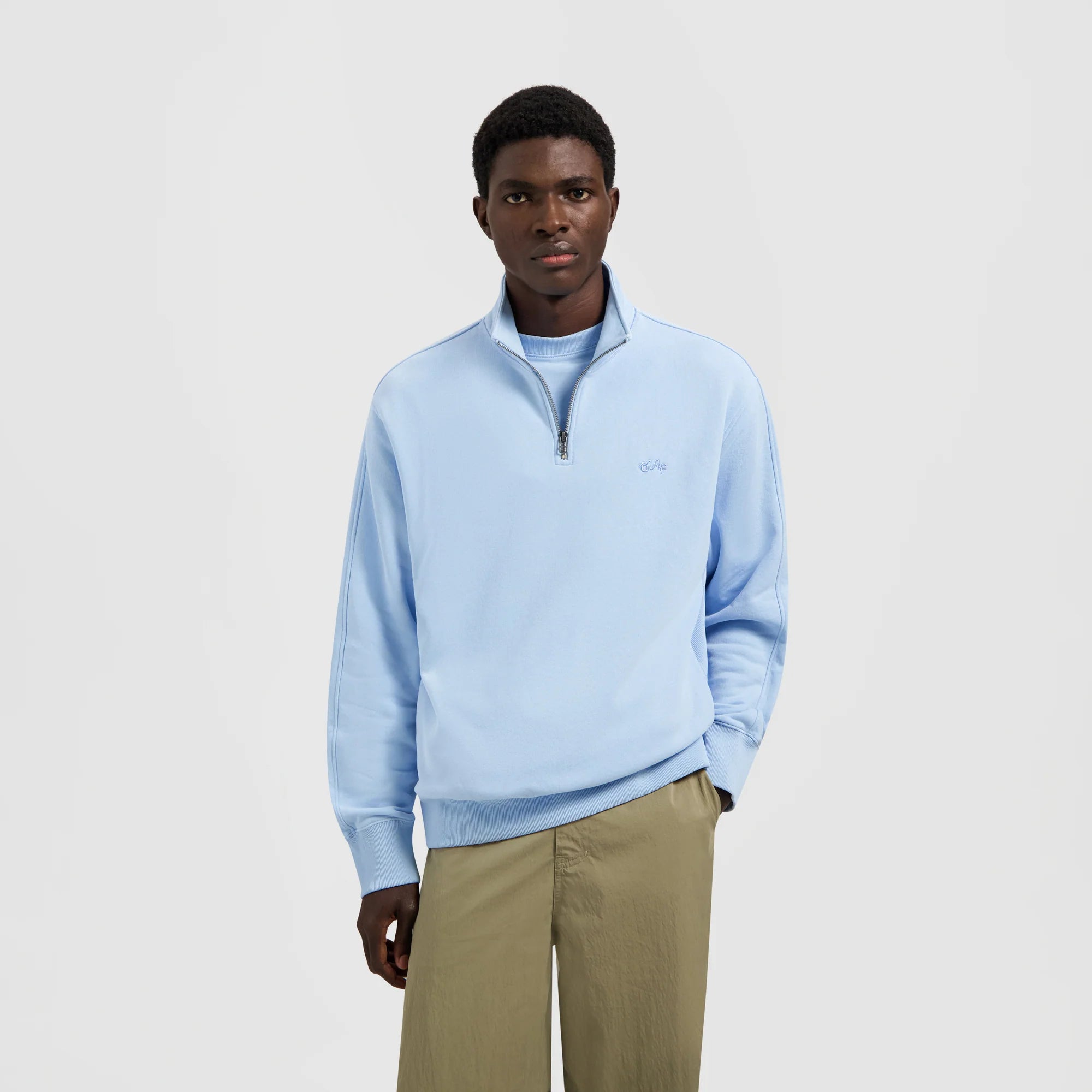 OLAF SIGNATURE ZIP MOCK Open Air