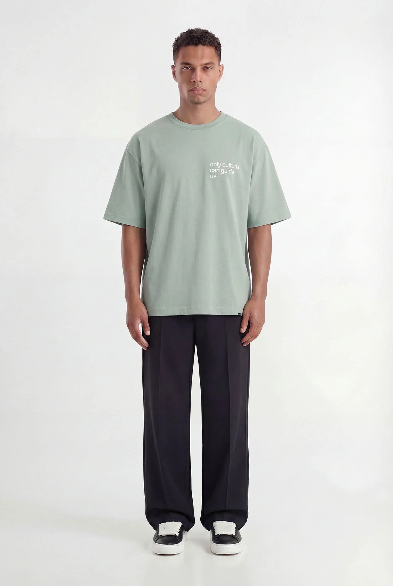 DON’T WASTE CULTURE OSHIMI T-SHIRT | Turquoise