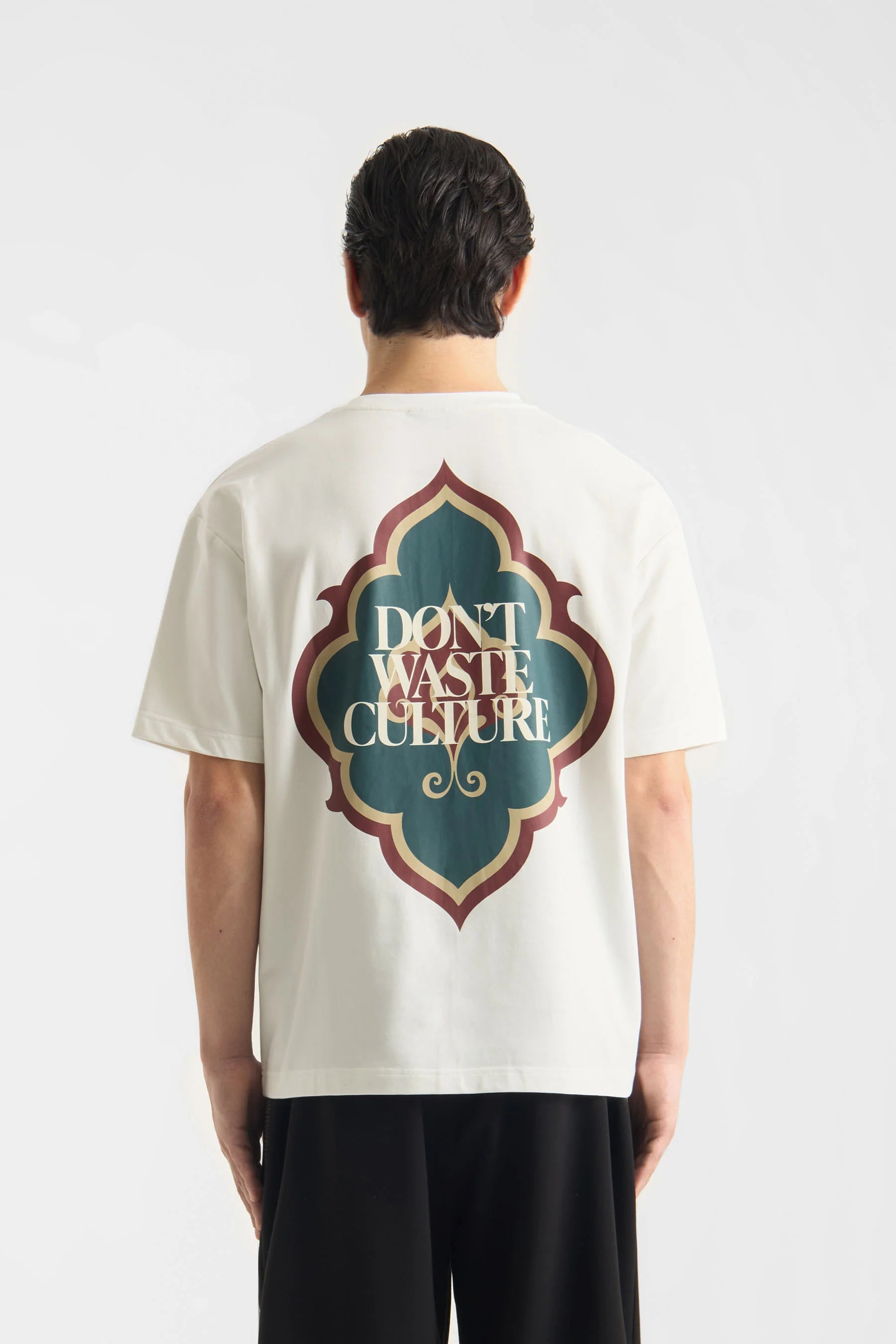 DON'T WASTE CULTURE SOKAE T-SHIRT | Off White