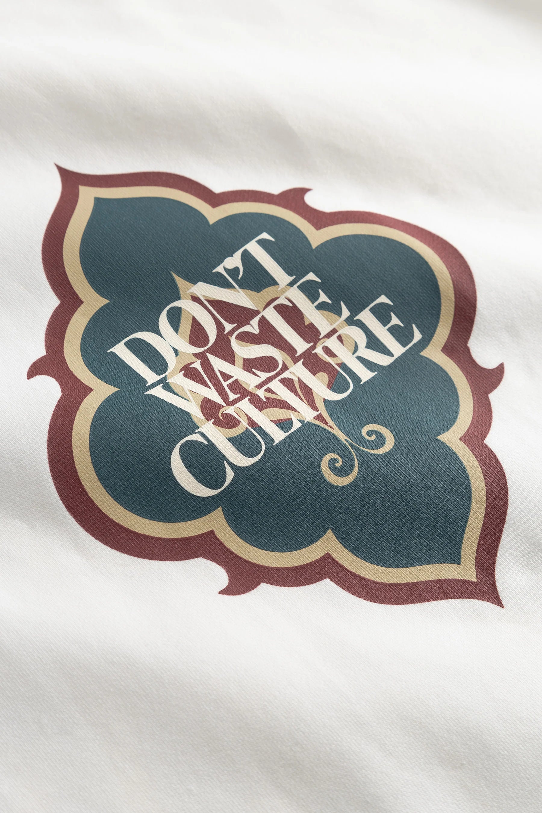 DON'T WASTE CULTURE SOKAE T-SHIRT | Off White