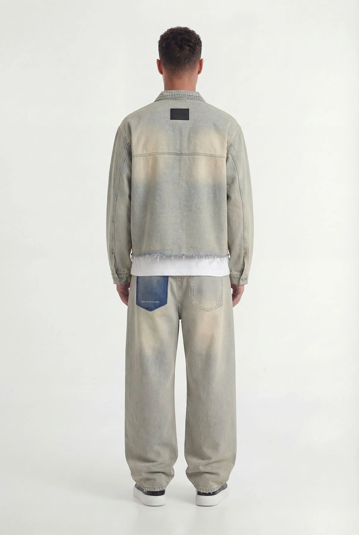 DON'T WASTE CULTURE TRENWYN OVERSHIRT | SAND PALE