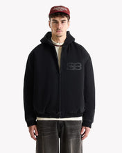 Afbeelding in Gallery-weergave laden, SAINT BLANC STUDIO DENIM BOMBER JACKET Black