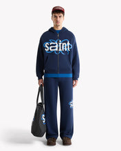 Afbeelding in Gallery-weergave laden, SAINT BLANC FLOWER PATCH ZIPPER Caviar Blue